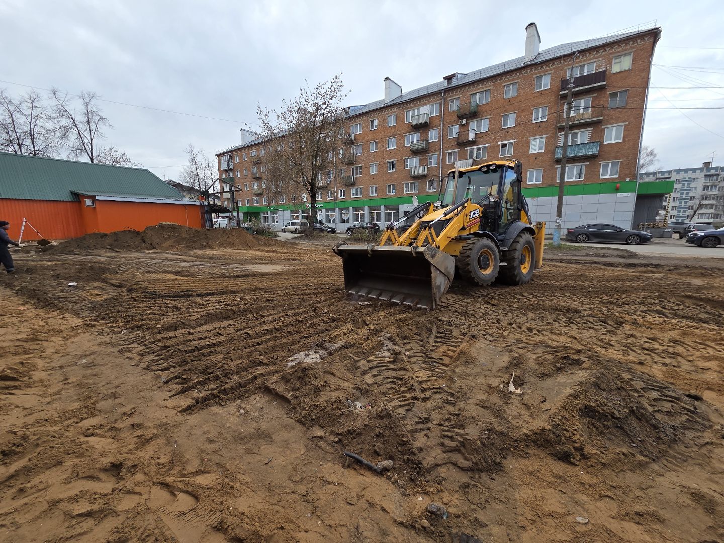 Рынок запрудня, запрудня благоустройство, Талдомскиц округ,