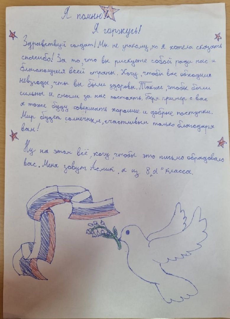 Красноармейск, Пушкинский, письма бойцам СВО, удачи в бою