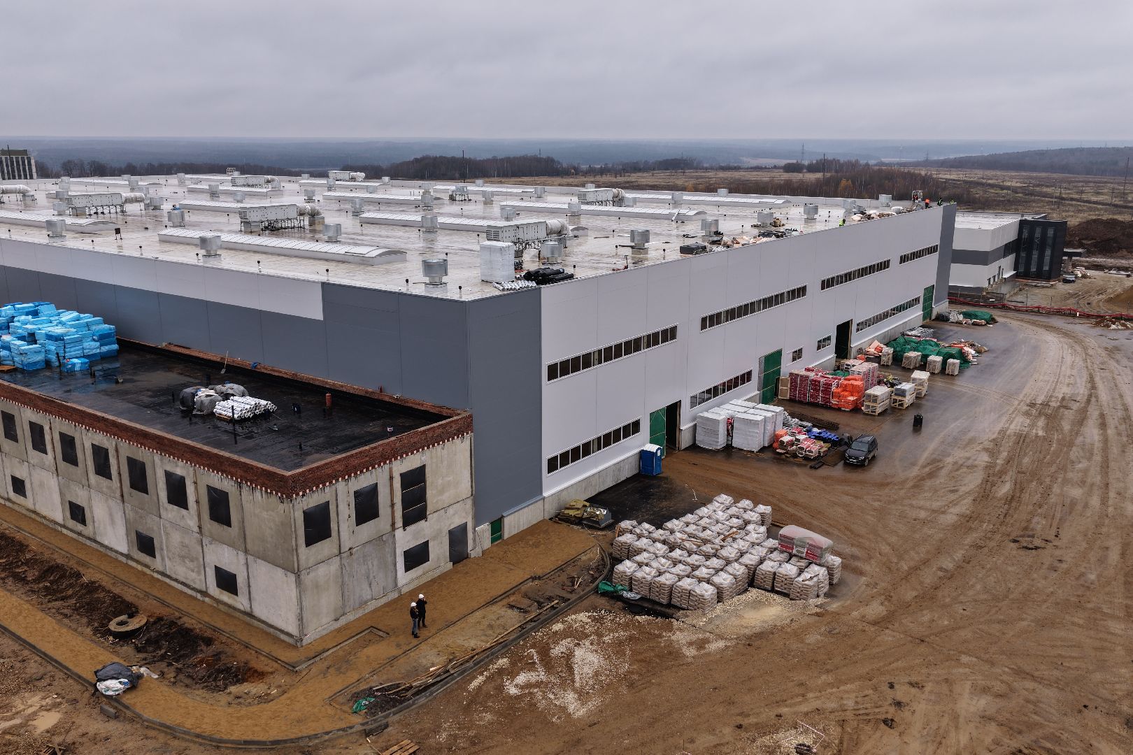 видео с коптера, производство домокомплектов в кашире, завод в кашире,