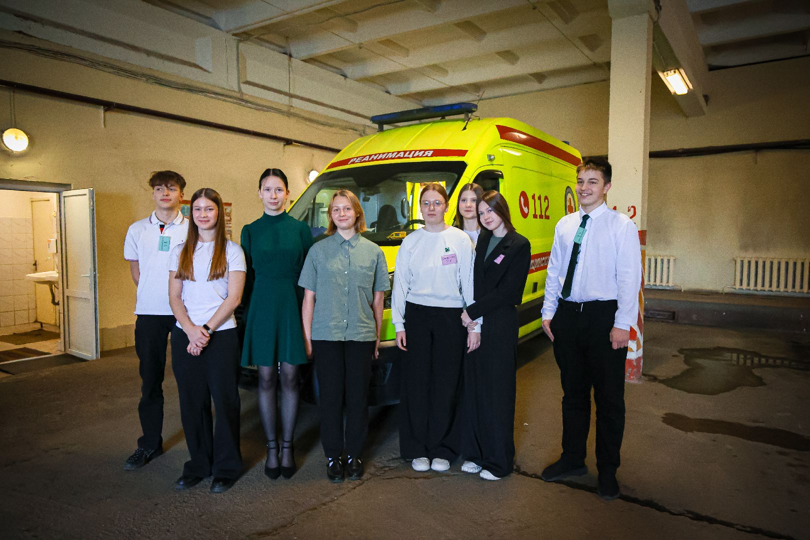 клин, школьники, медицина, образование, профориентация, скорая медицинская помощь,
