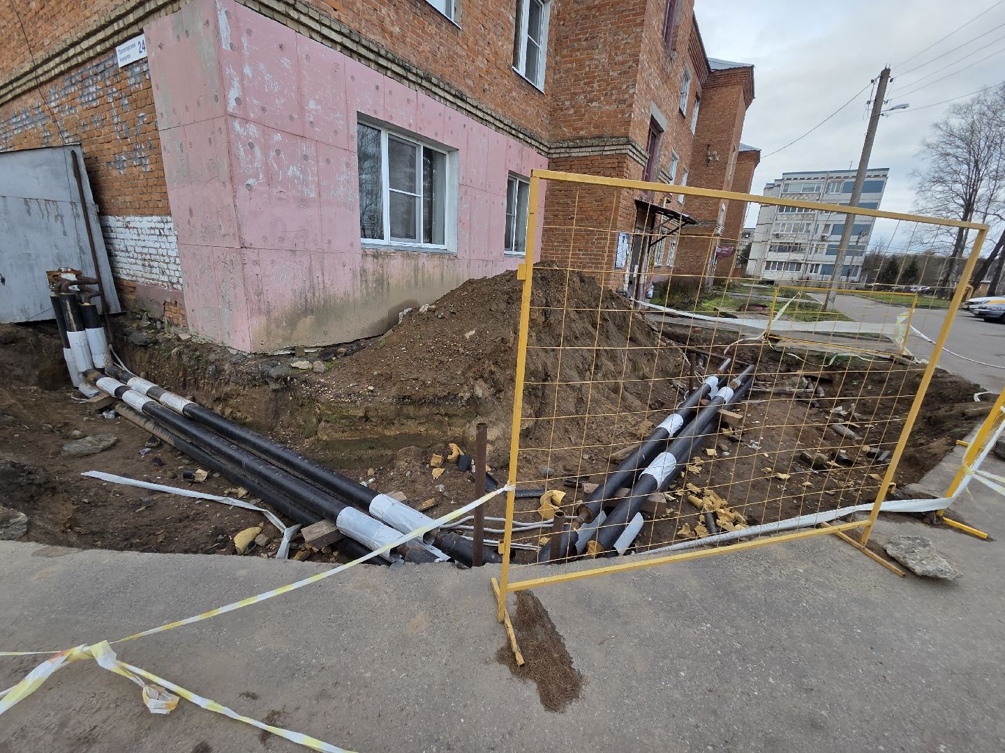 запрудня теплоснобжение, талдомский городской округ, запрудня благоустройство,