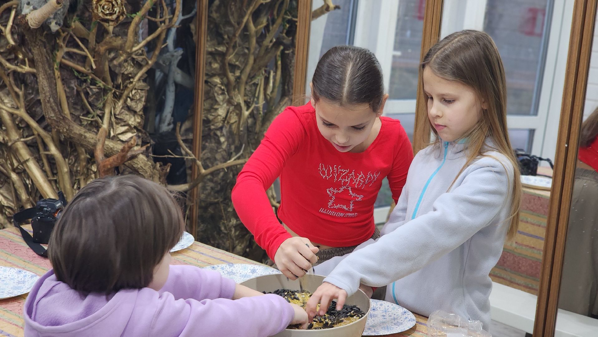 экология, синичкин день, дети, парк, лосино-петровский,