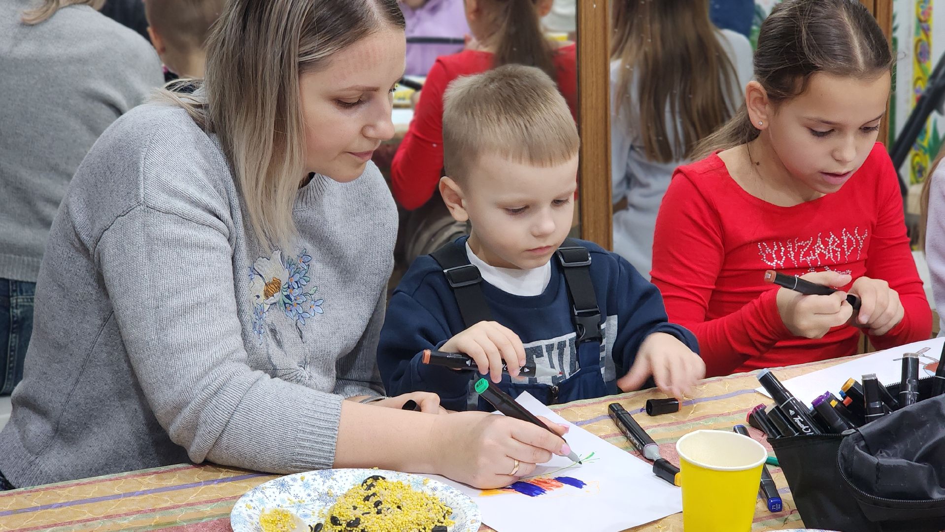 экология, синичкин день, дети, парк, лосино-петровский,