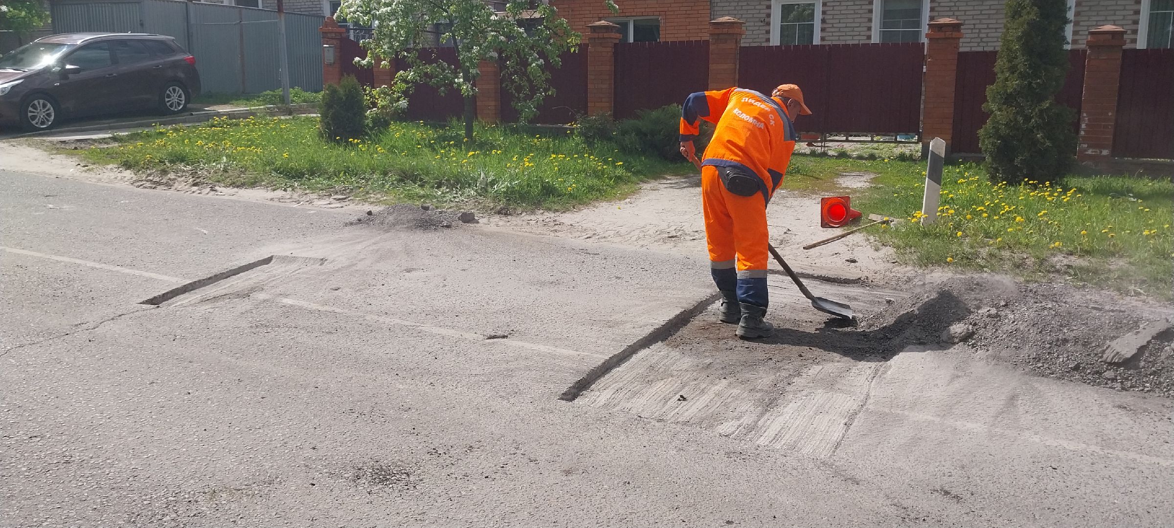 городскойокругколомна, ямочный ремонт, дорожные работы