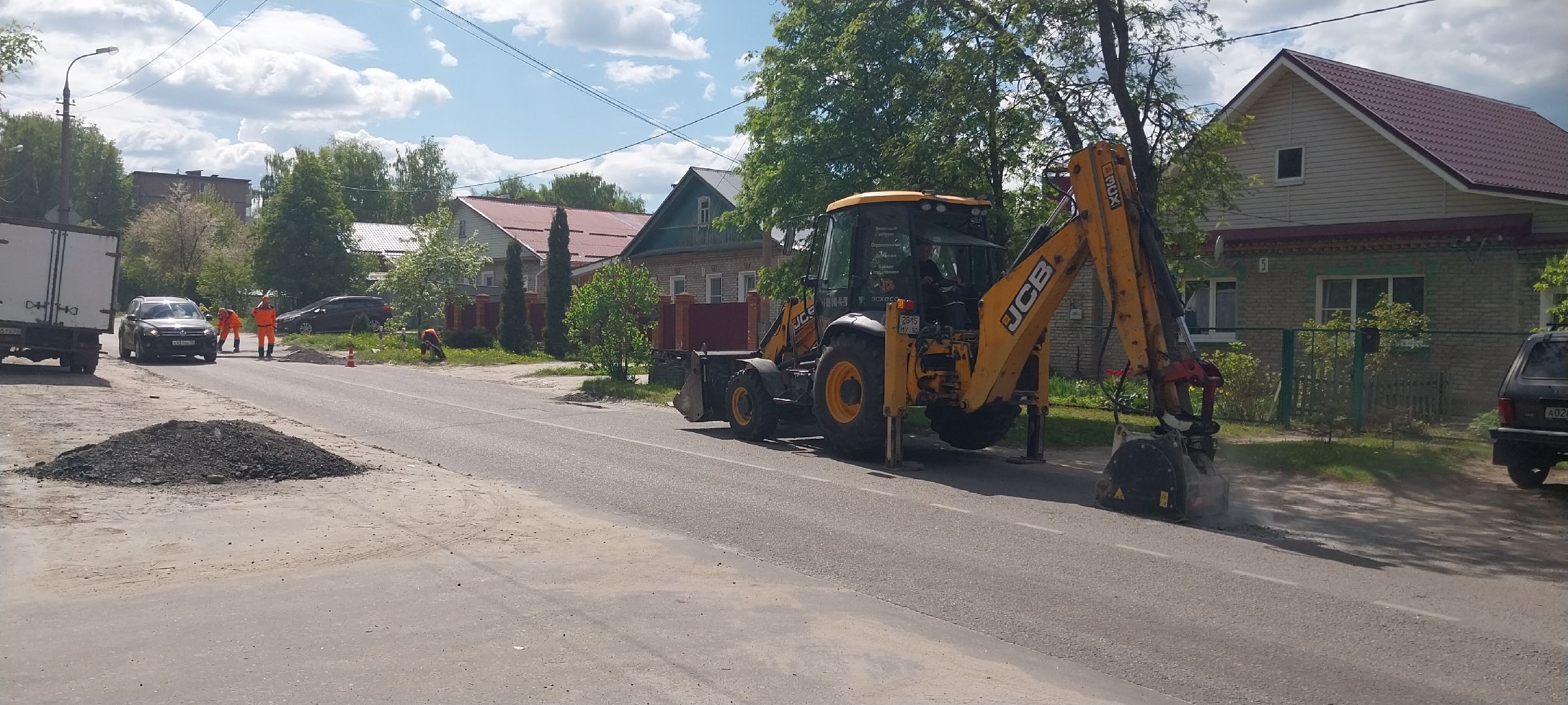 городскойокругколомна, ямочный ремонт, дорожные работы