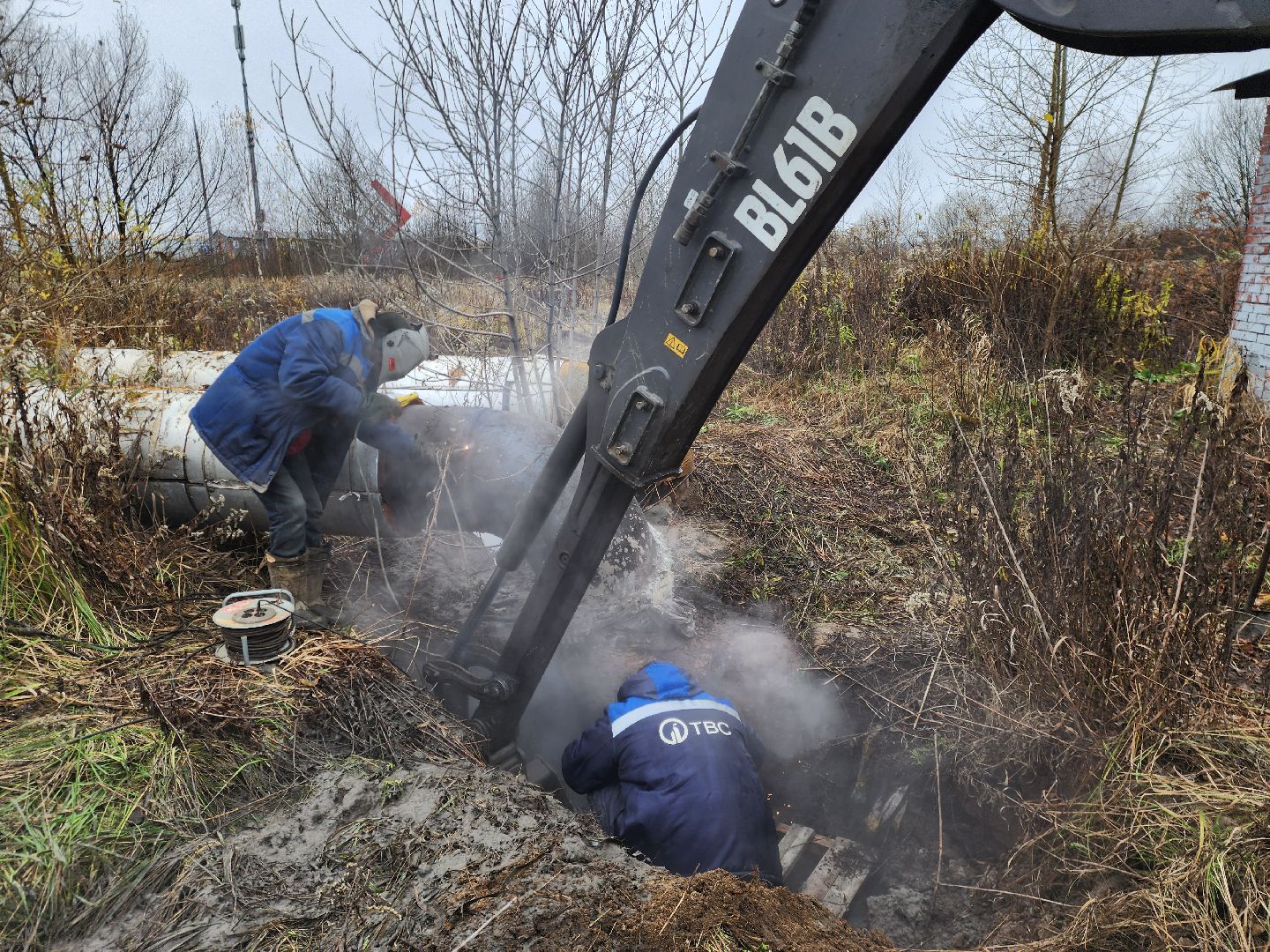 электросталь, жители, авария, чп, утечка,