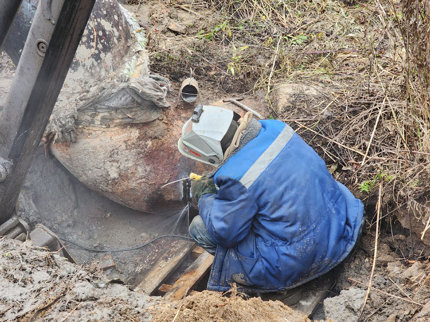 электросталь, жители, авария, чп, утечка,