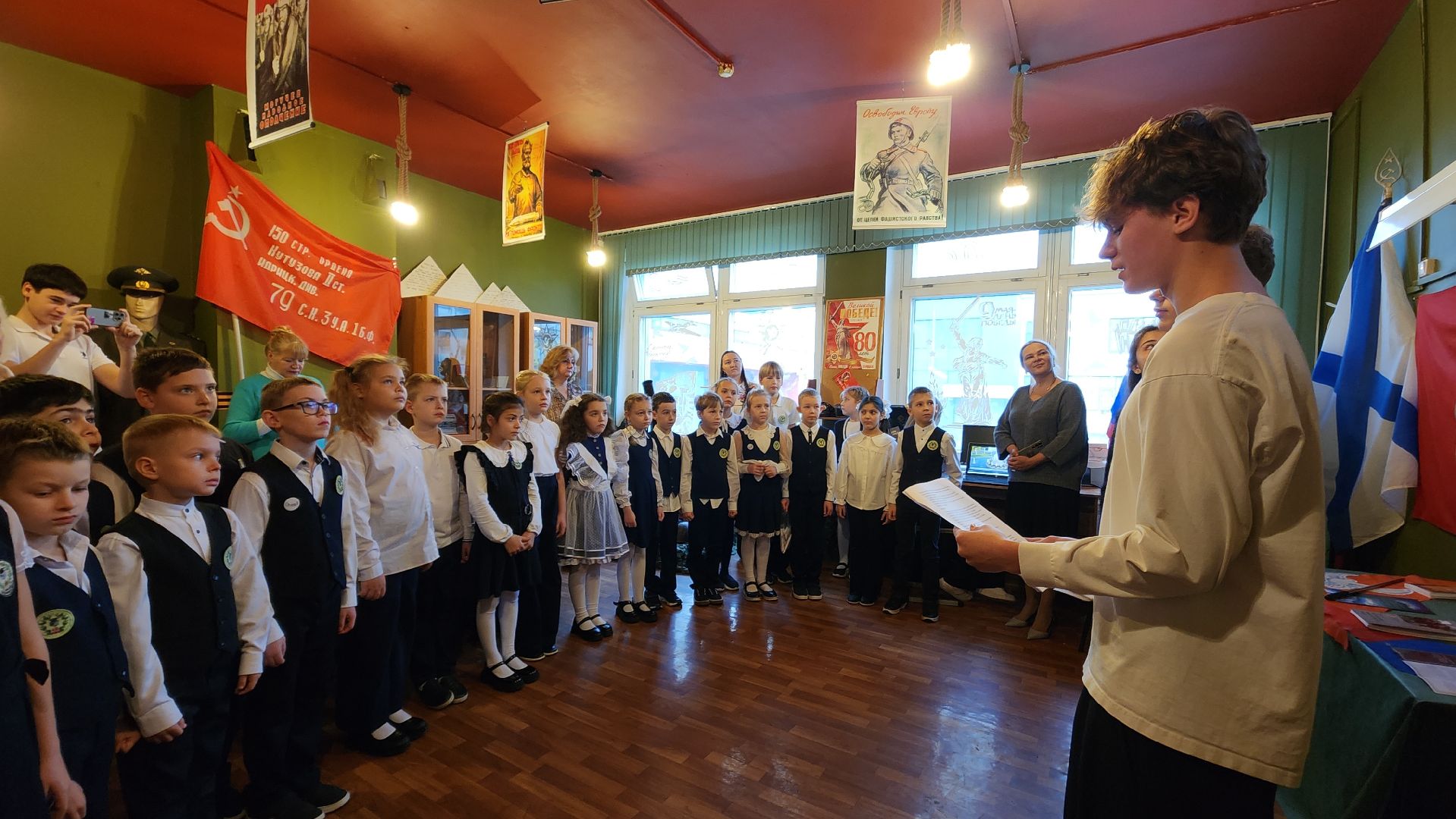 красногорск, сво, школа, письма на фронт,