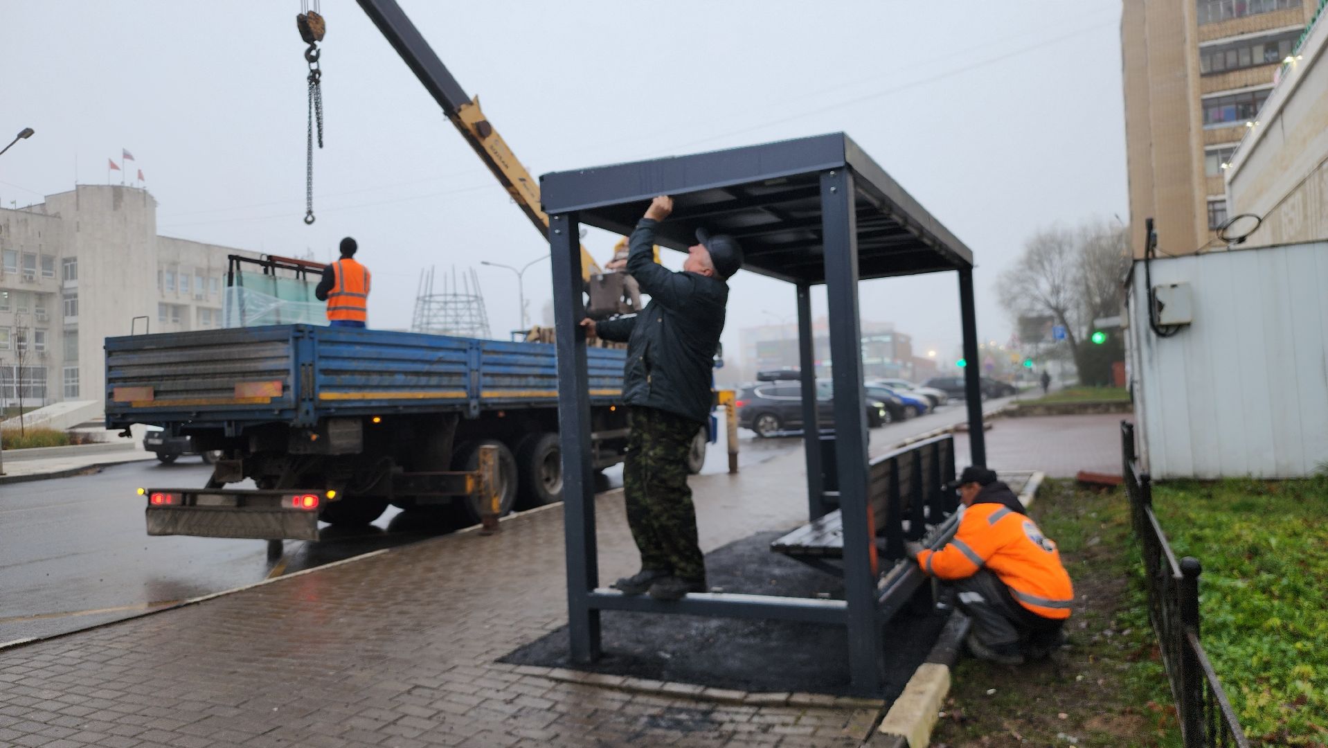 Руза, Новая остановка, Транспорт ,