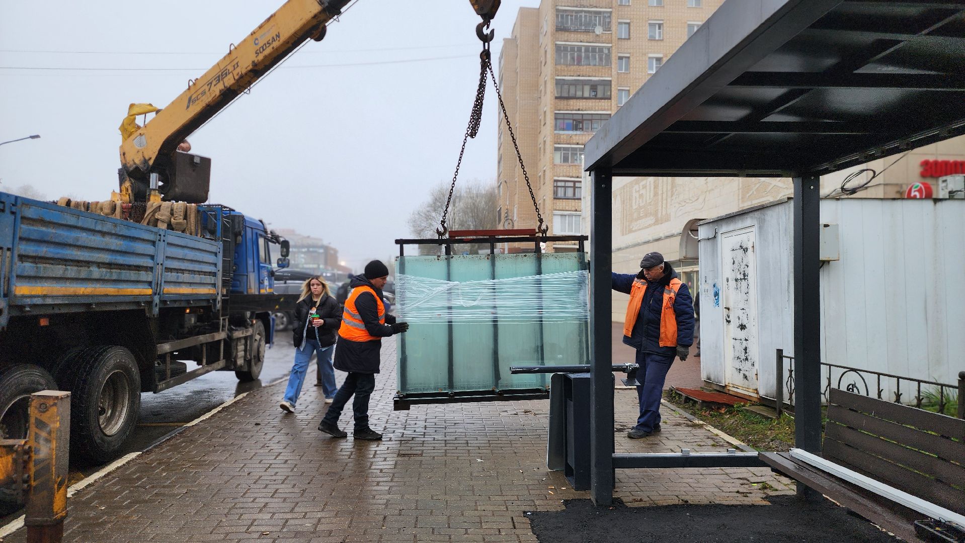 Руза, Новая остановка, Транспорт ,