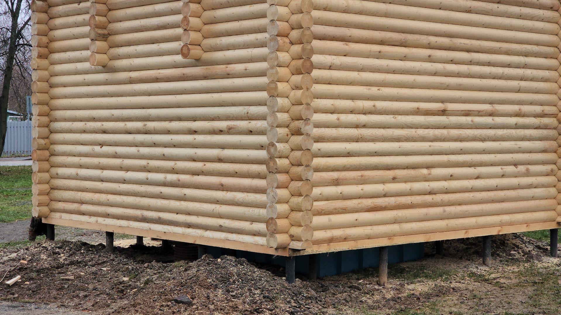 Парк Киово , Лобня, Купель, Строительство ,