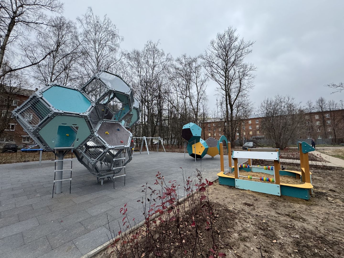 Сергиев Посад , детская площадка , благоустройство территории ,