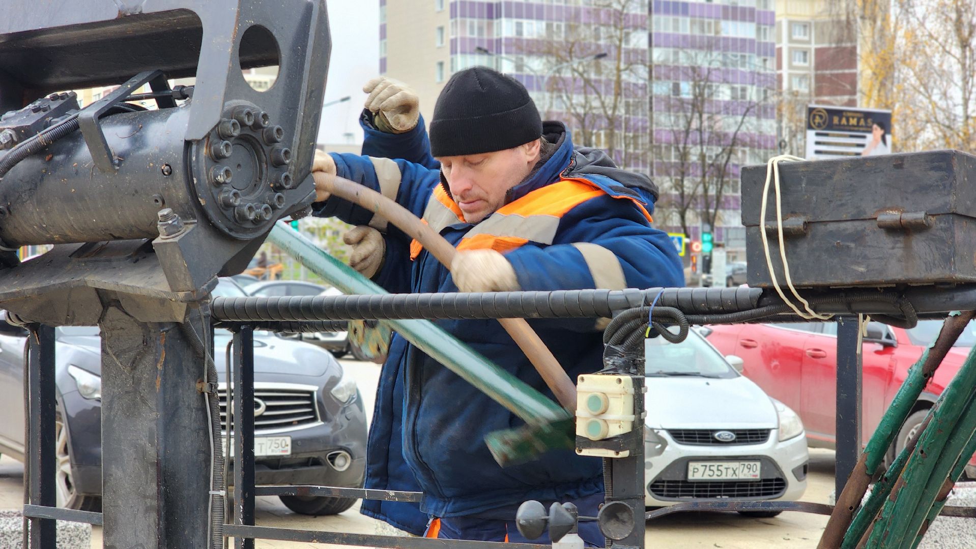 Руза , Новый год, украшение к новому году,благоустройство,