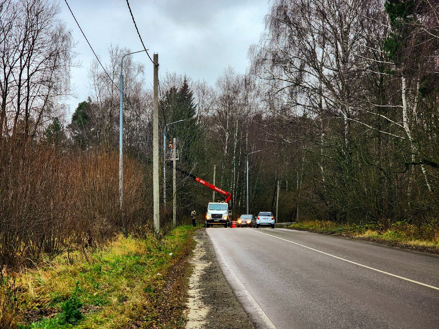 пущино, серпухов, дороги, мосавтодор, региональная дорога, россети московский регион,