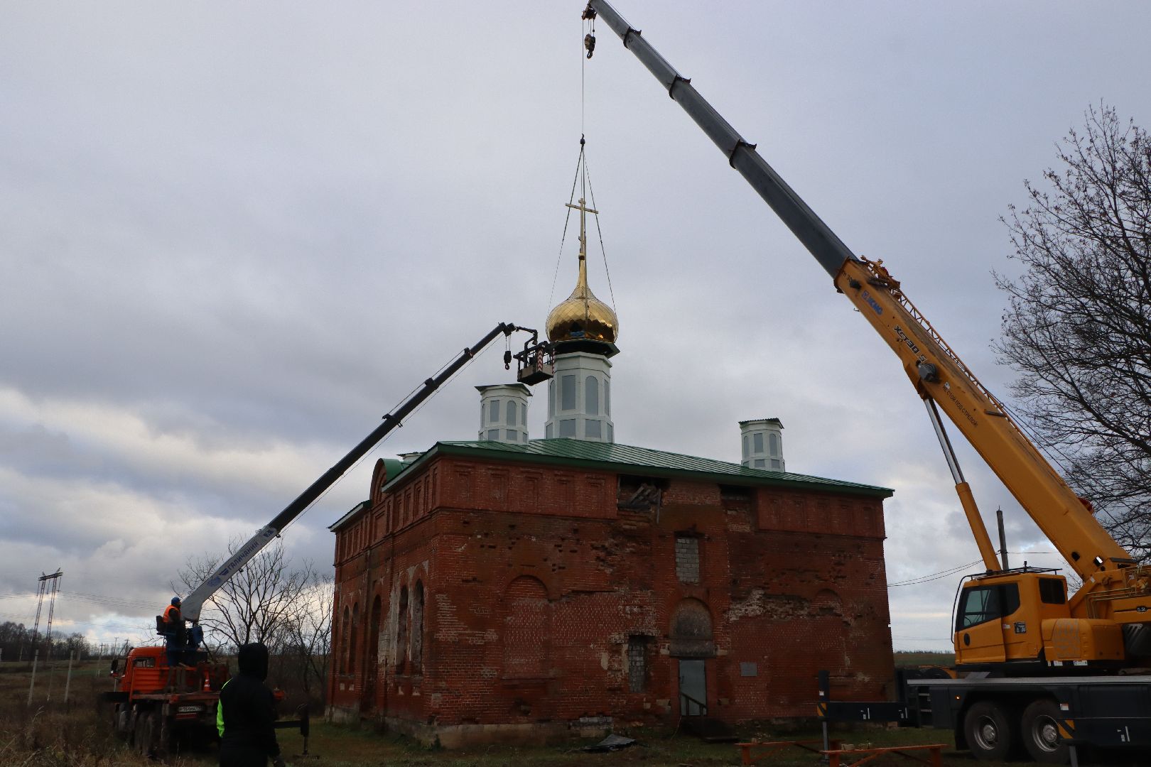 серебряные пруды, клемово, реставрация церквей, богородицерождественская церковь в клемово, культурное наследие,
