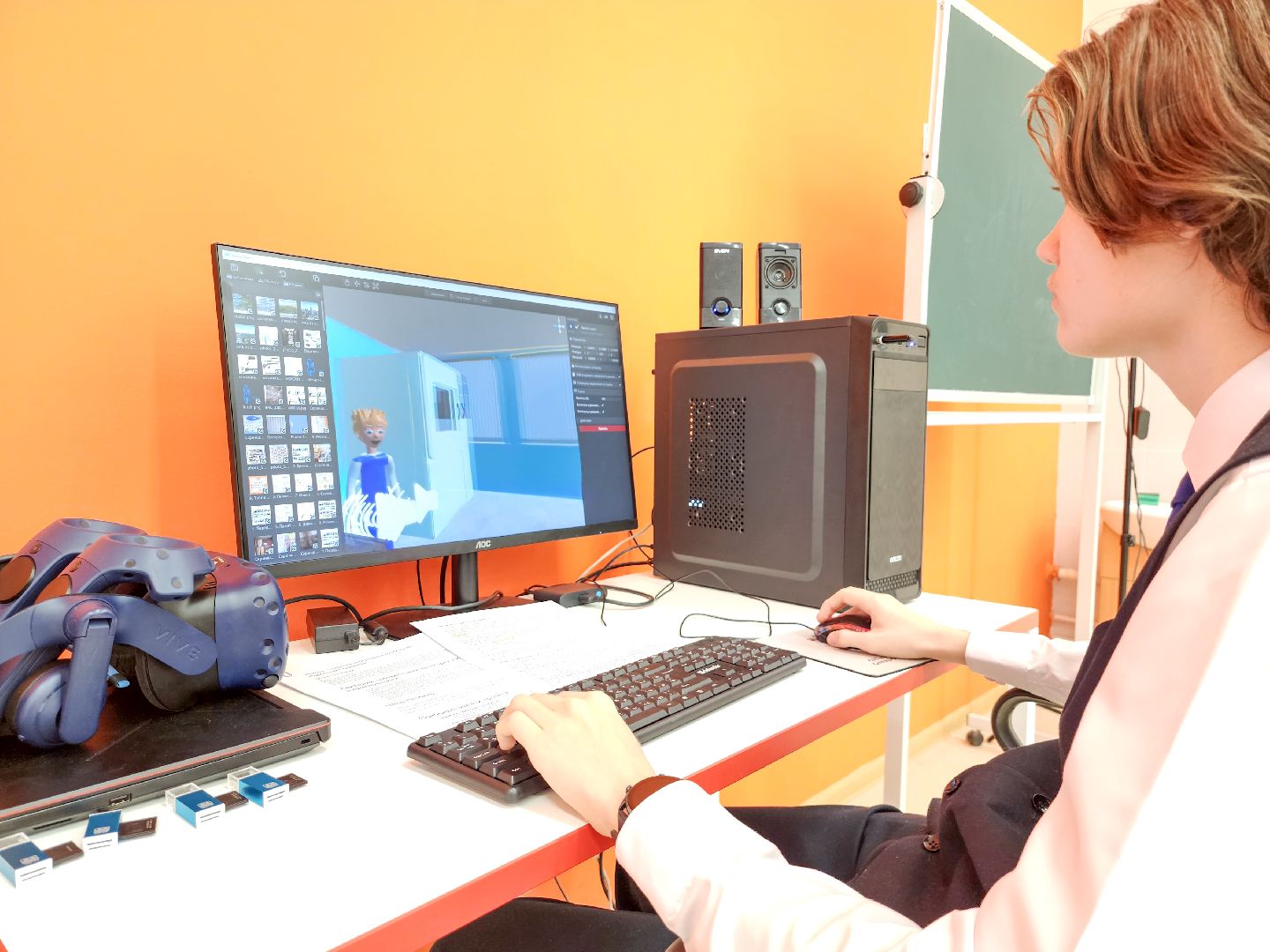 подольск, образование, IT-куб,VR-проект, луч,3D-принтер,