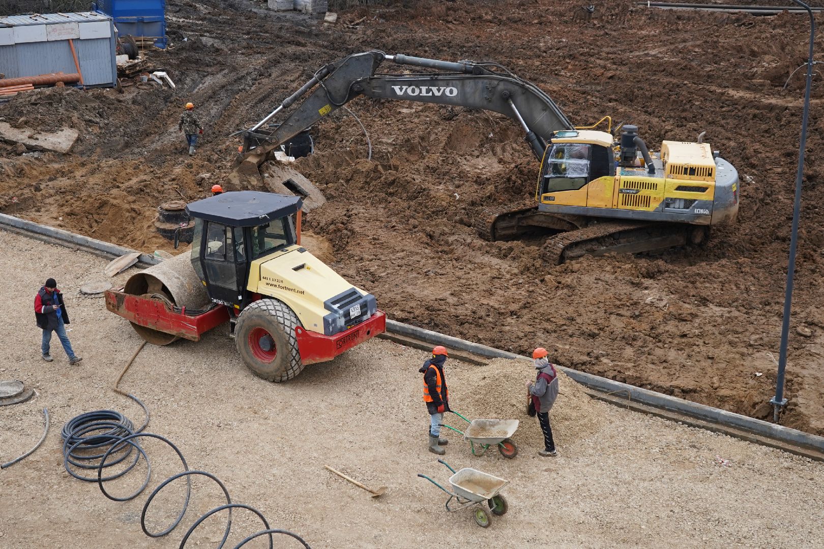 Михнево, строительство, подстанция скорой помощи,