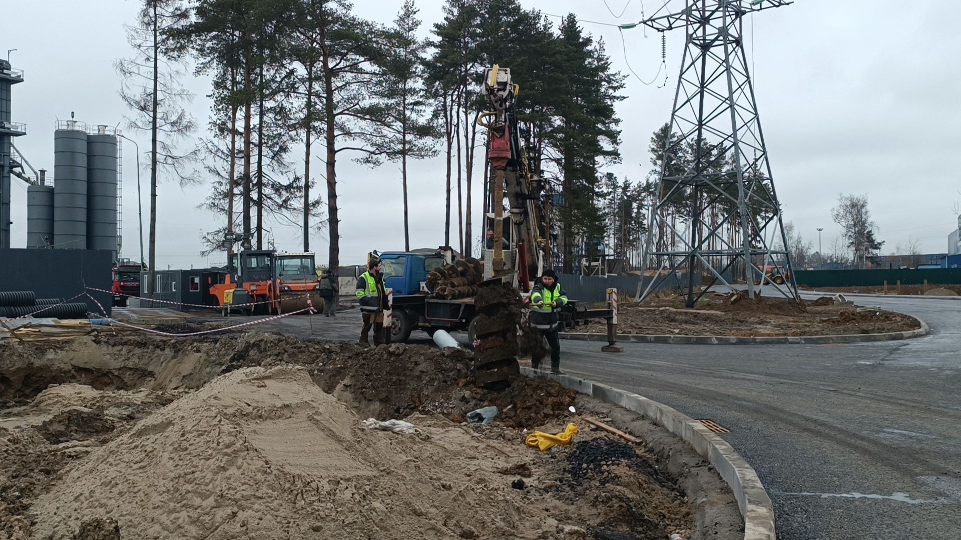 ремонт дорог, лобня, транспорт,