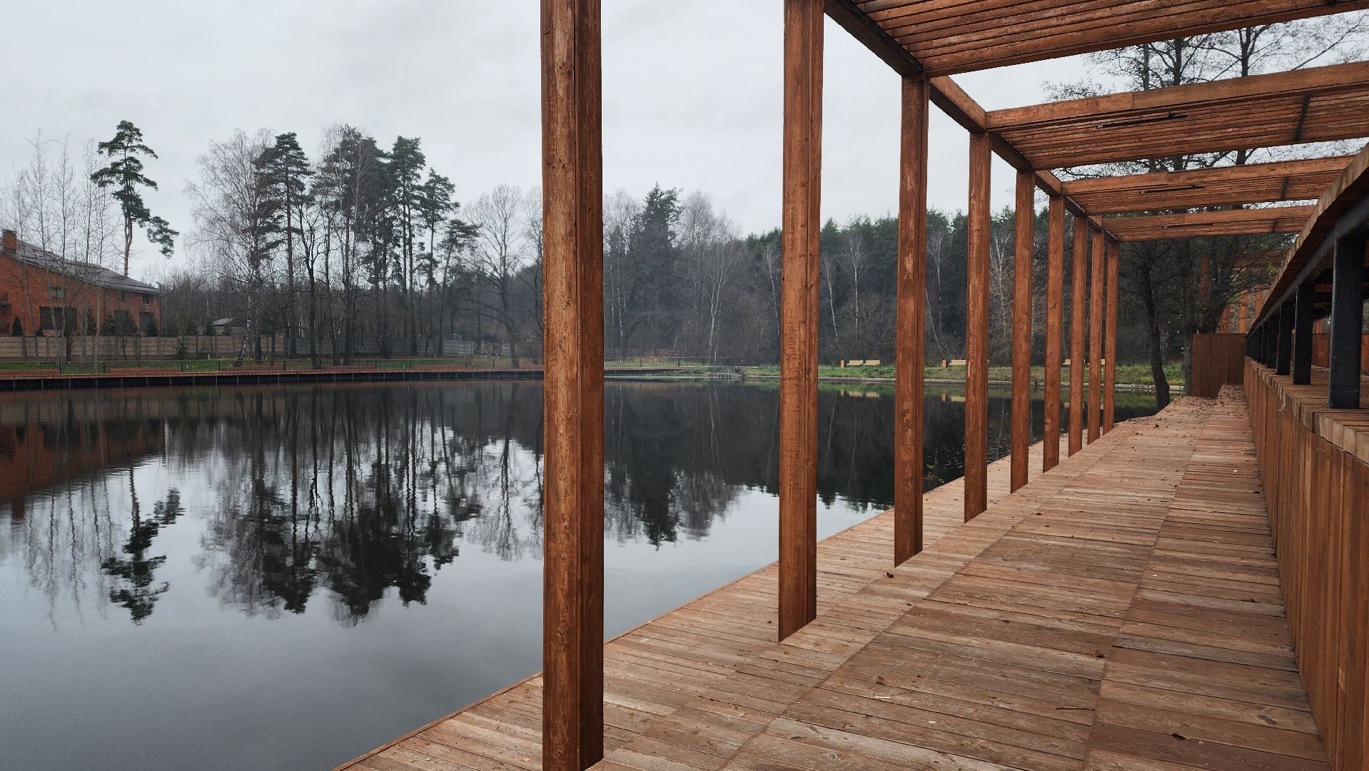благоустройство,  жкх, уборка, дворник, лосино-петровский, парк,