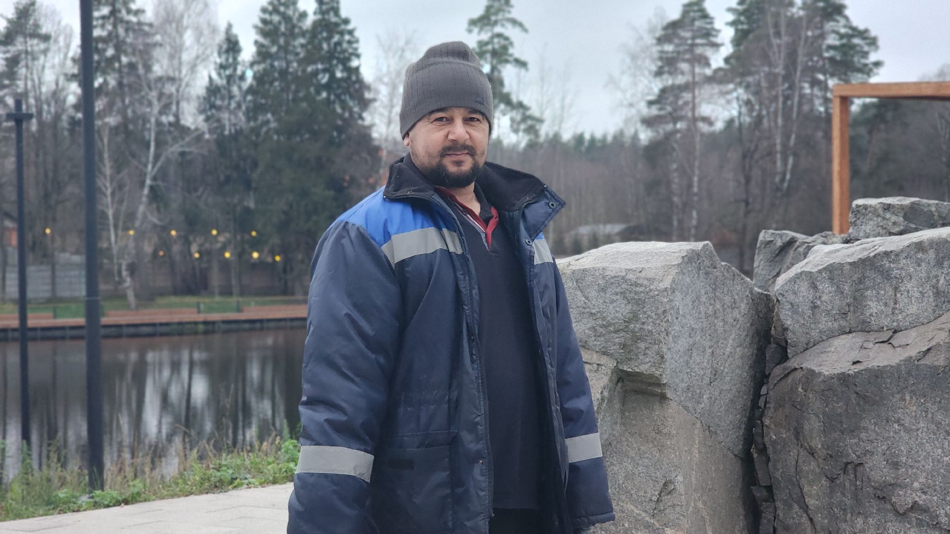 благоустройство,  жкх, уборка, дворник, лосино-петровский, парк,