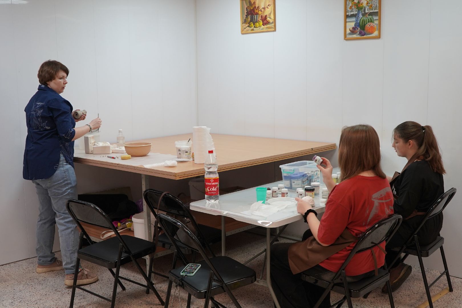 михнево, художник, керамист, живопись, студия,