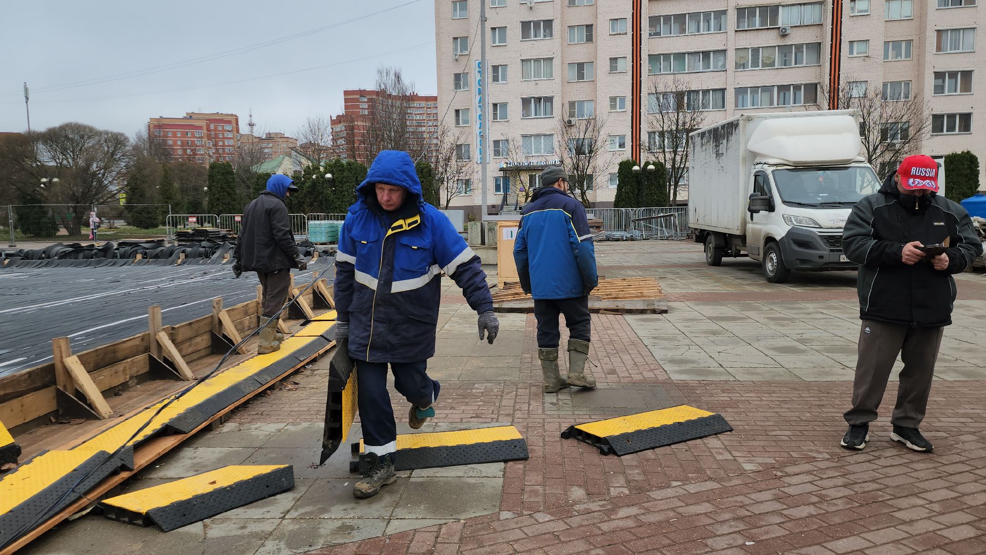 Истра, Каток, Благоустройство ,