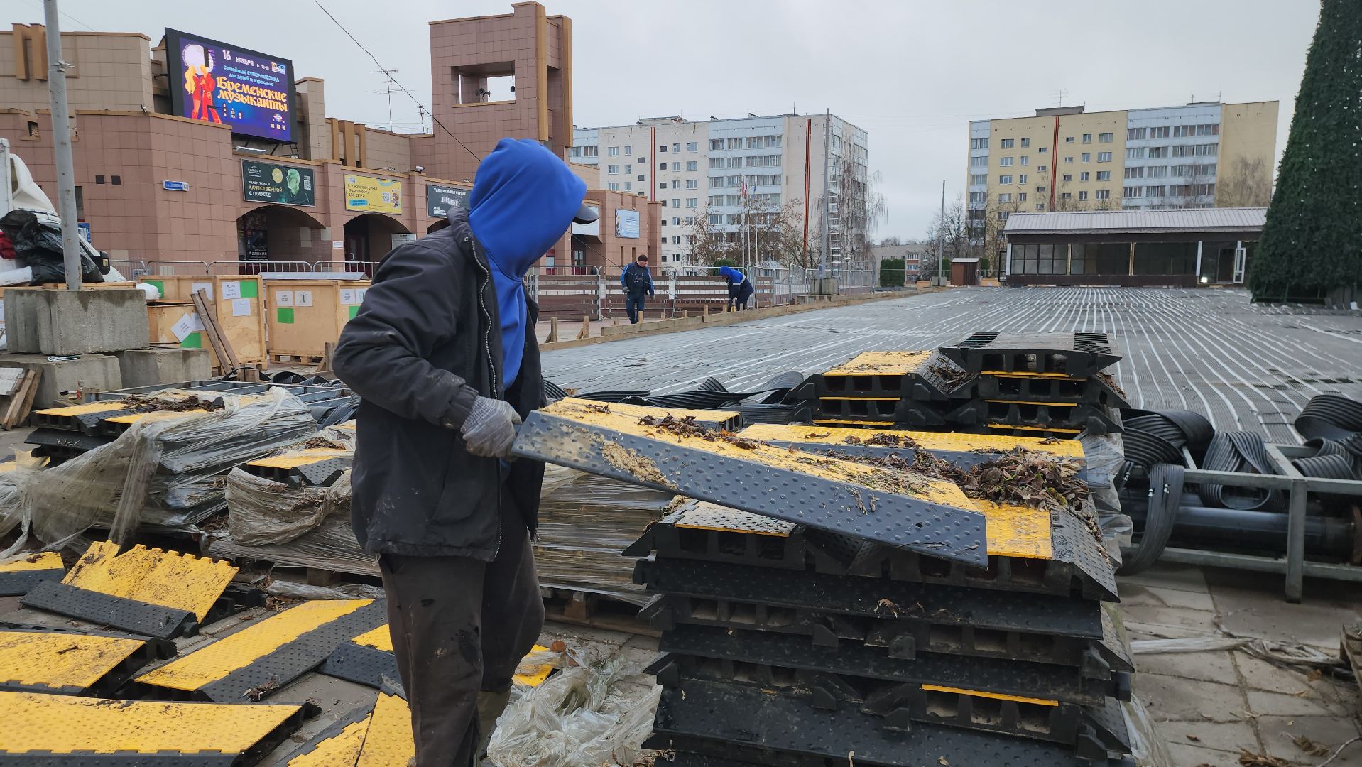 Истра, Каток, Благоустройство ,