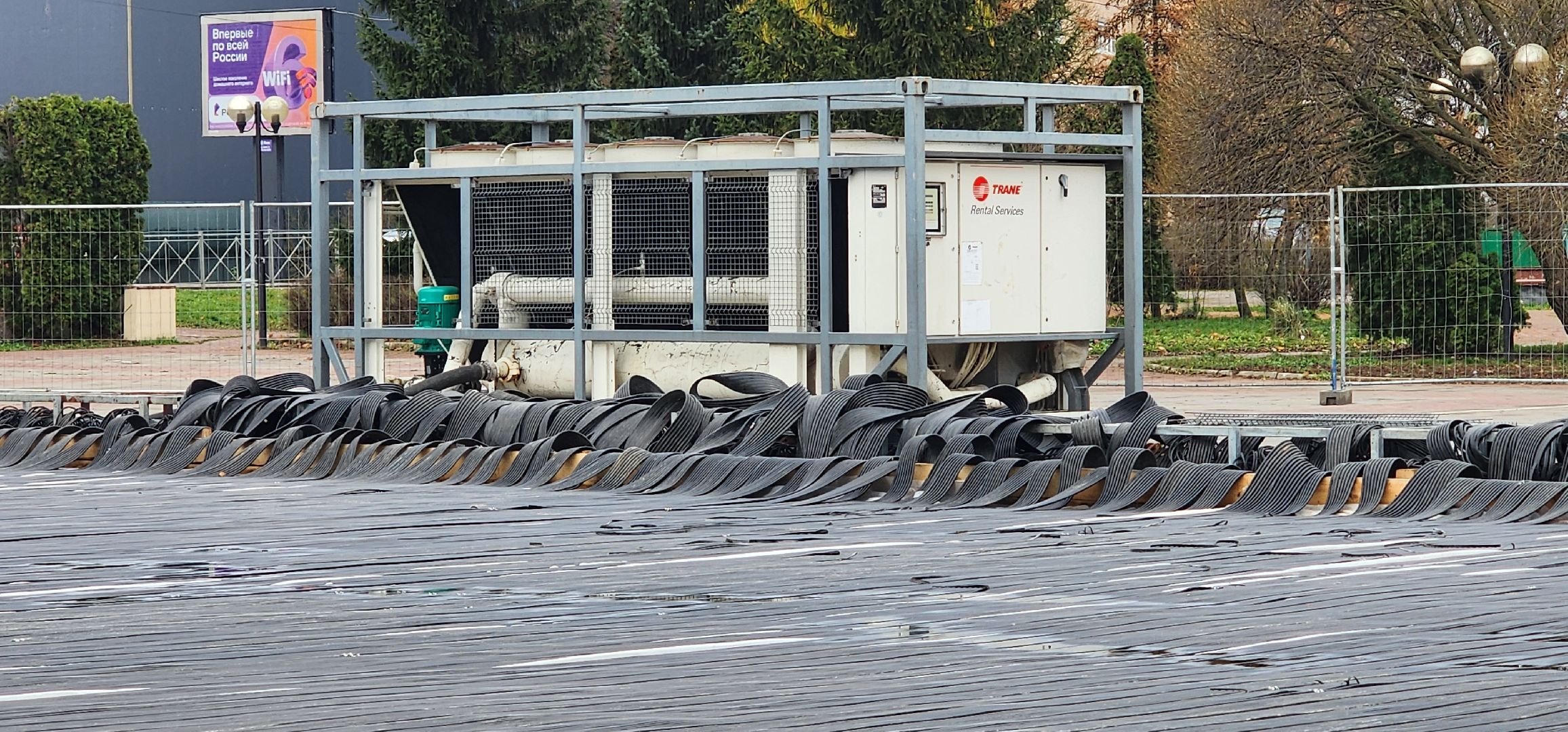 Истра, Каток, Благоустройство ,