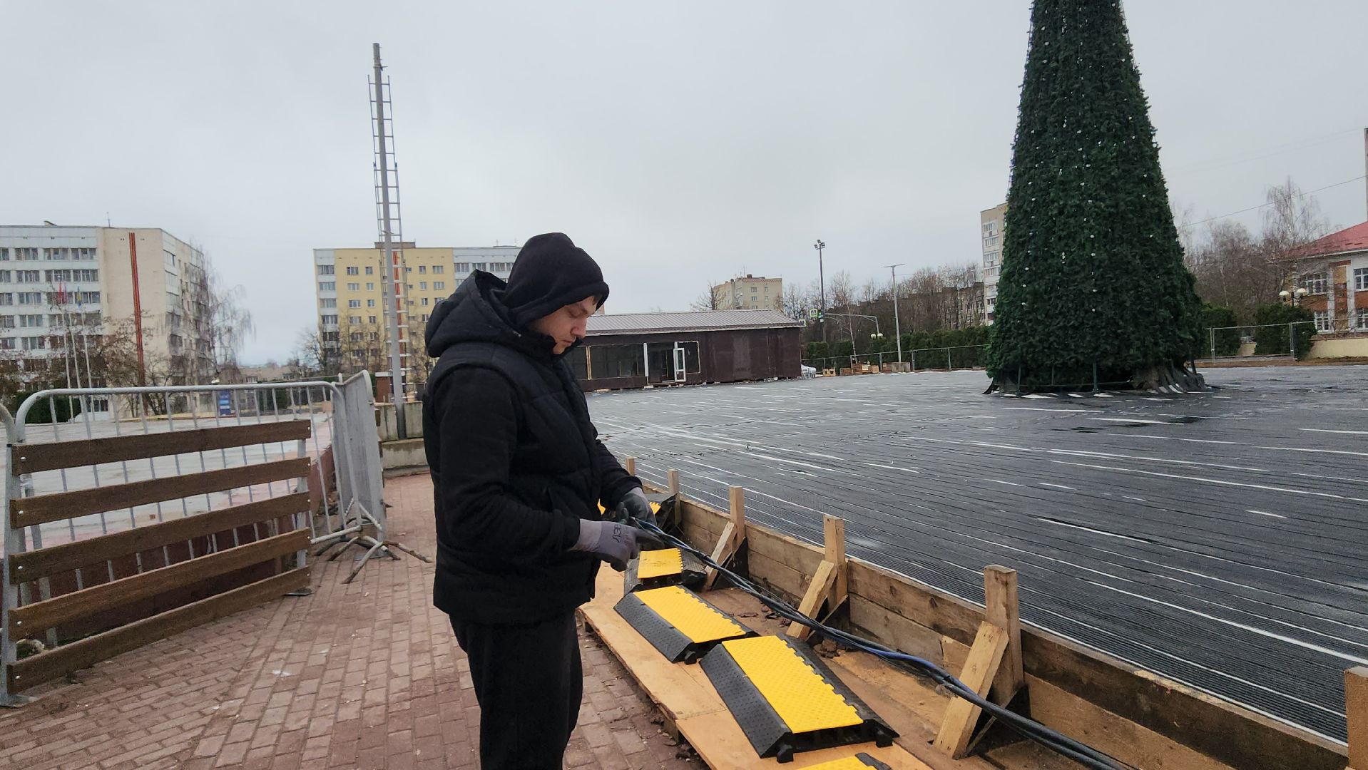 Истра, Каток, Благоустройство ,