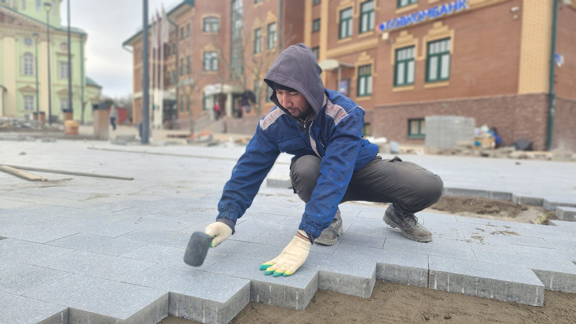 клин, благоустройство, советская площадь, папивинский бульвар,