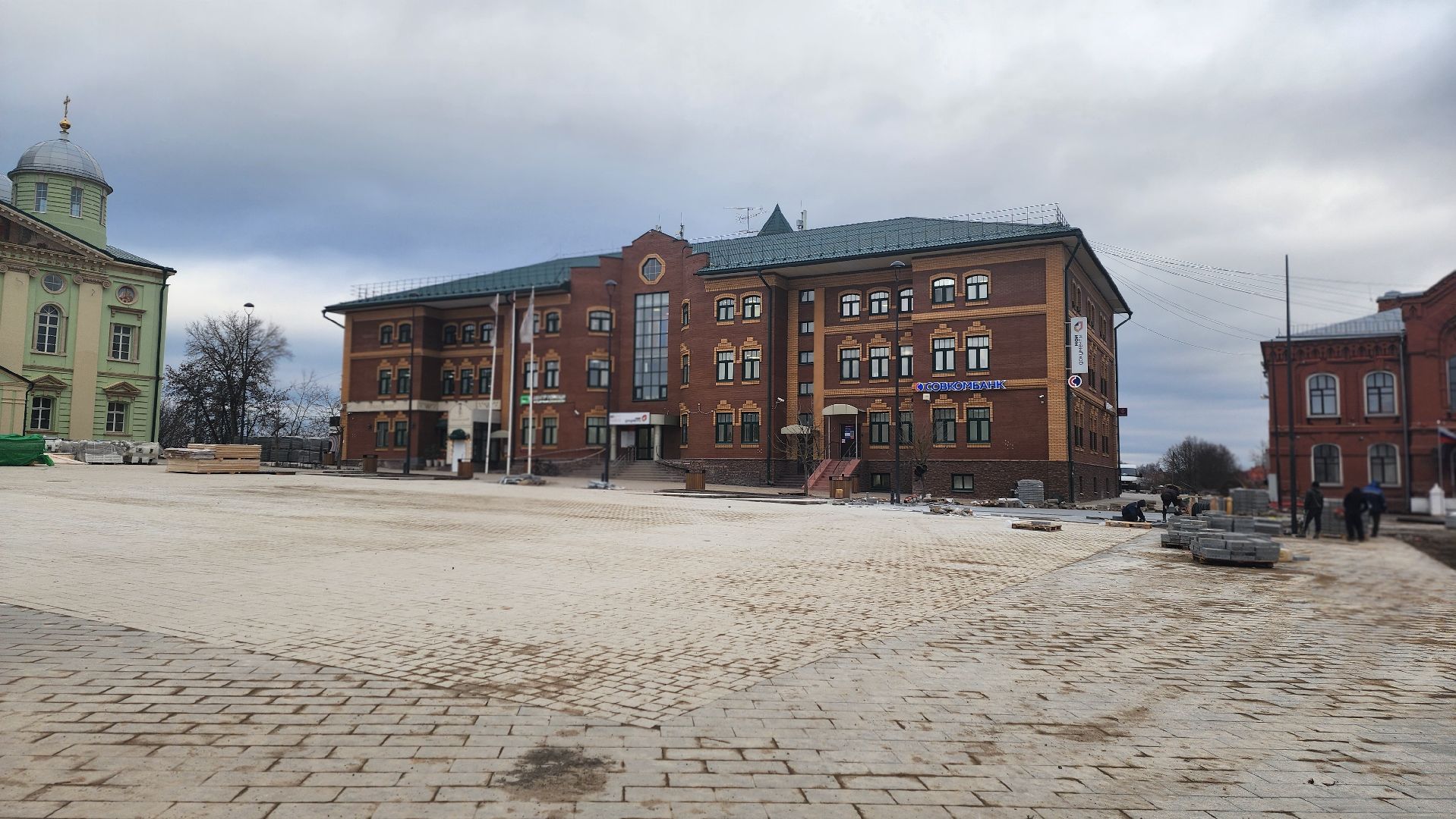 клин, благоустройство, советская площадь, папивинский бульвар,