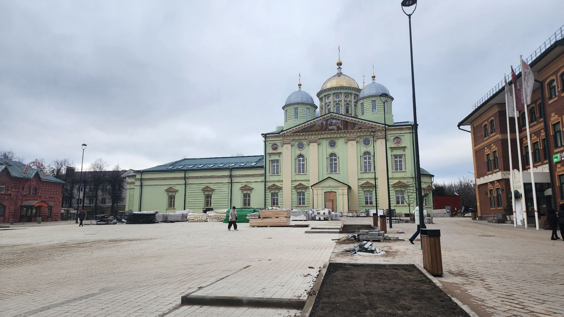 клин, благоустройство, советская площадь, папивинский бульвар,