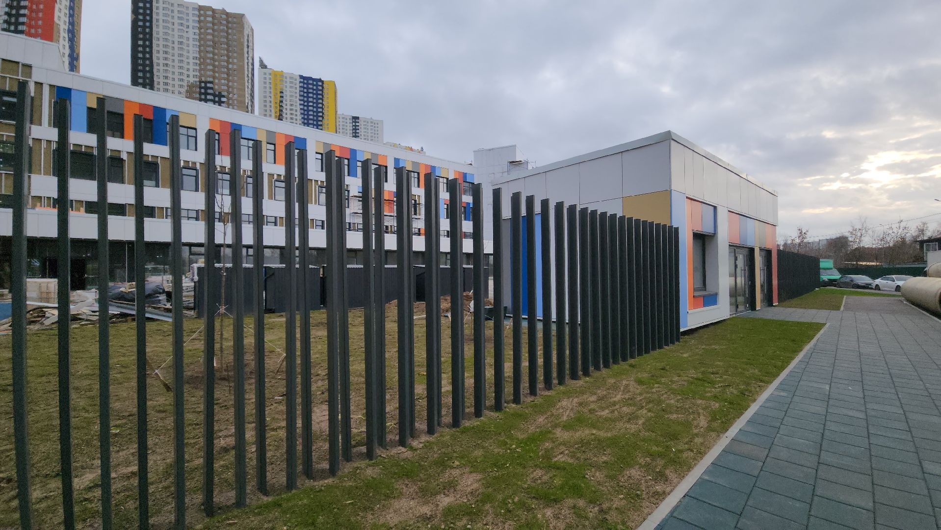 красногорск, строительство школы, новая школа,