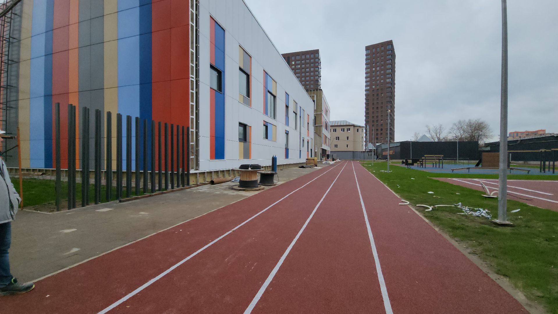 красногорск, строительство школы, новая школа,