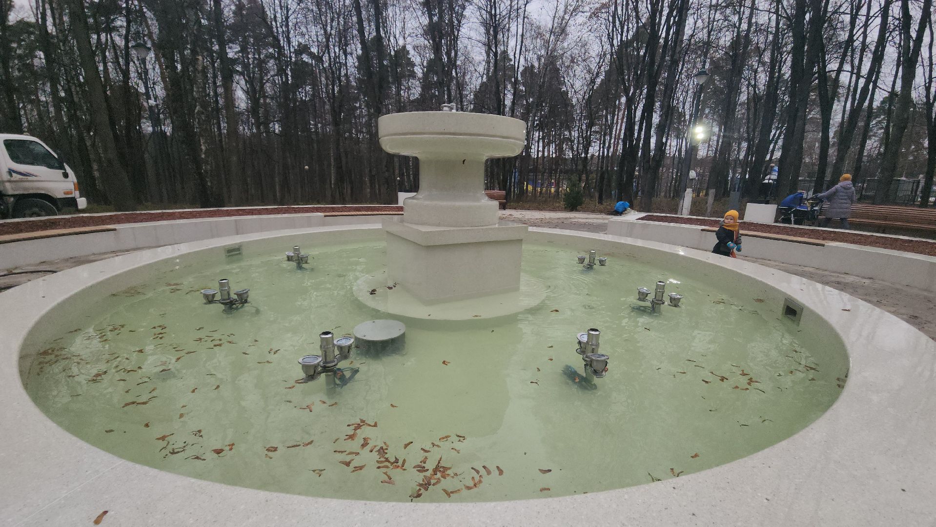 городской парк, новый фонтан, красногорск,