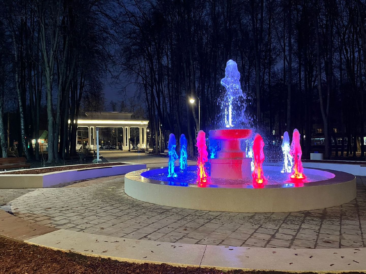 городской парк, новый фонтан, красногорск,