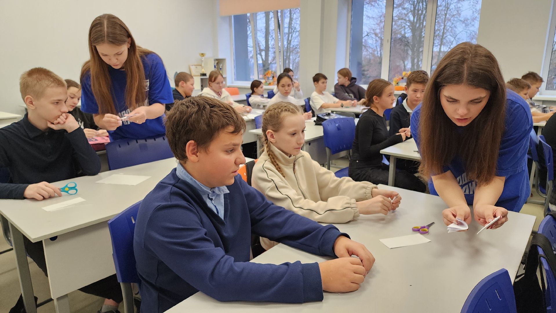 кашира, школа, дети, сво, гуманитарная помощь, новый год,