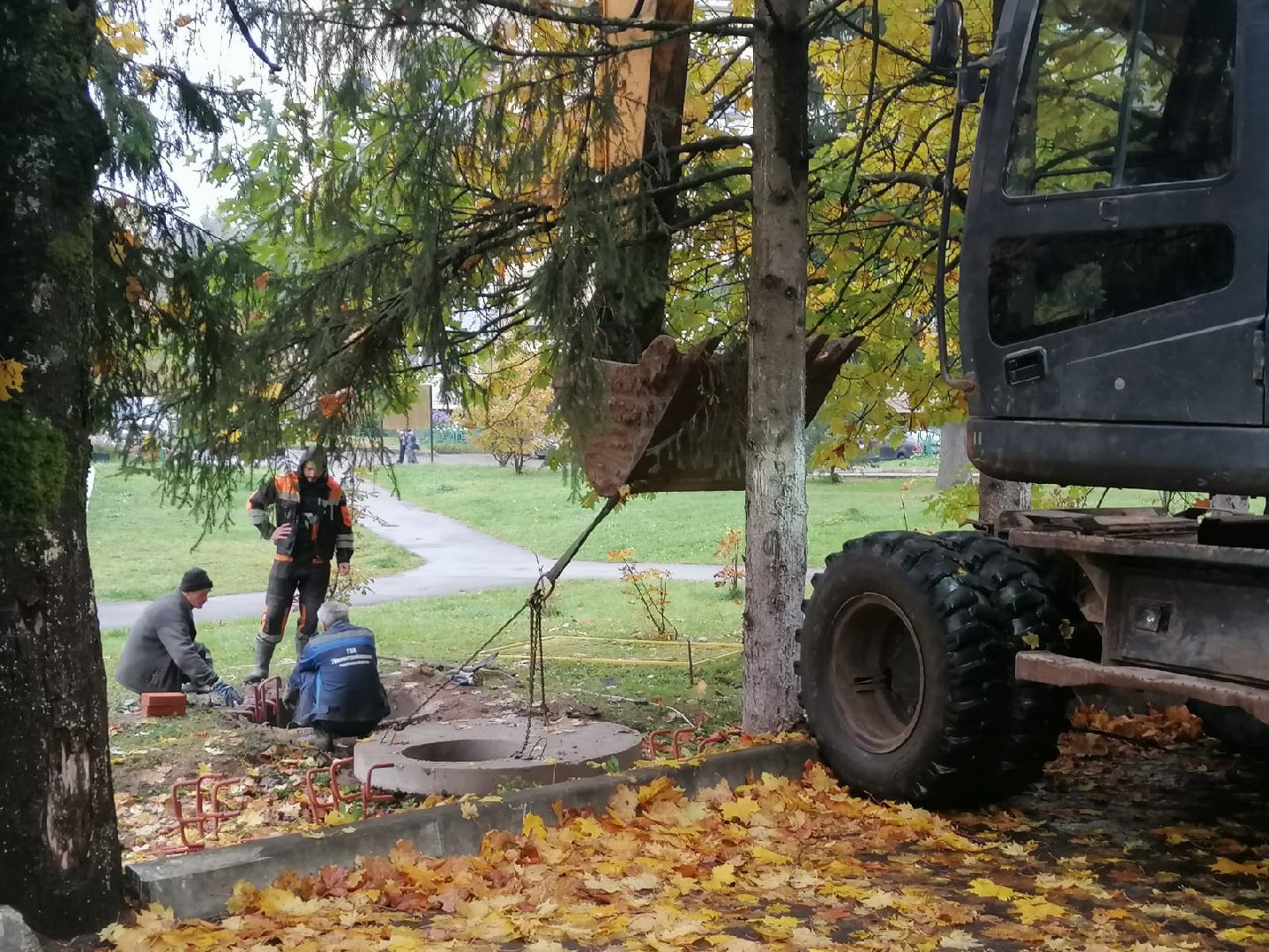 жкх, благоустройство, городской округ восход, водопроводный колодец,