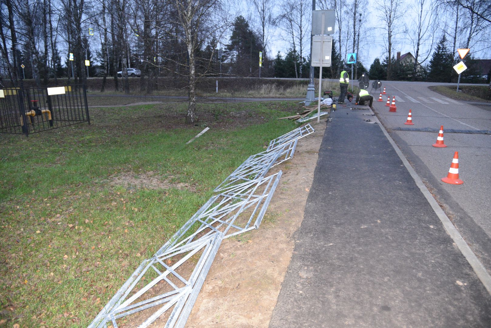 лотошино, кировский, безопасное движение, тротуар,