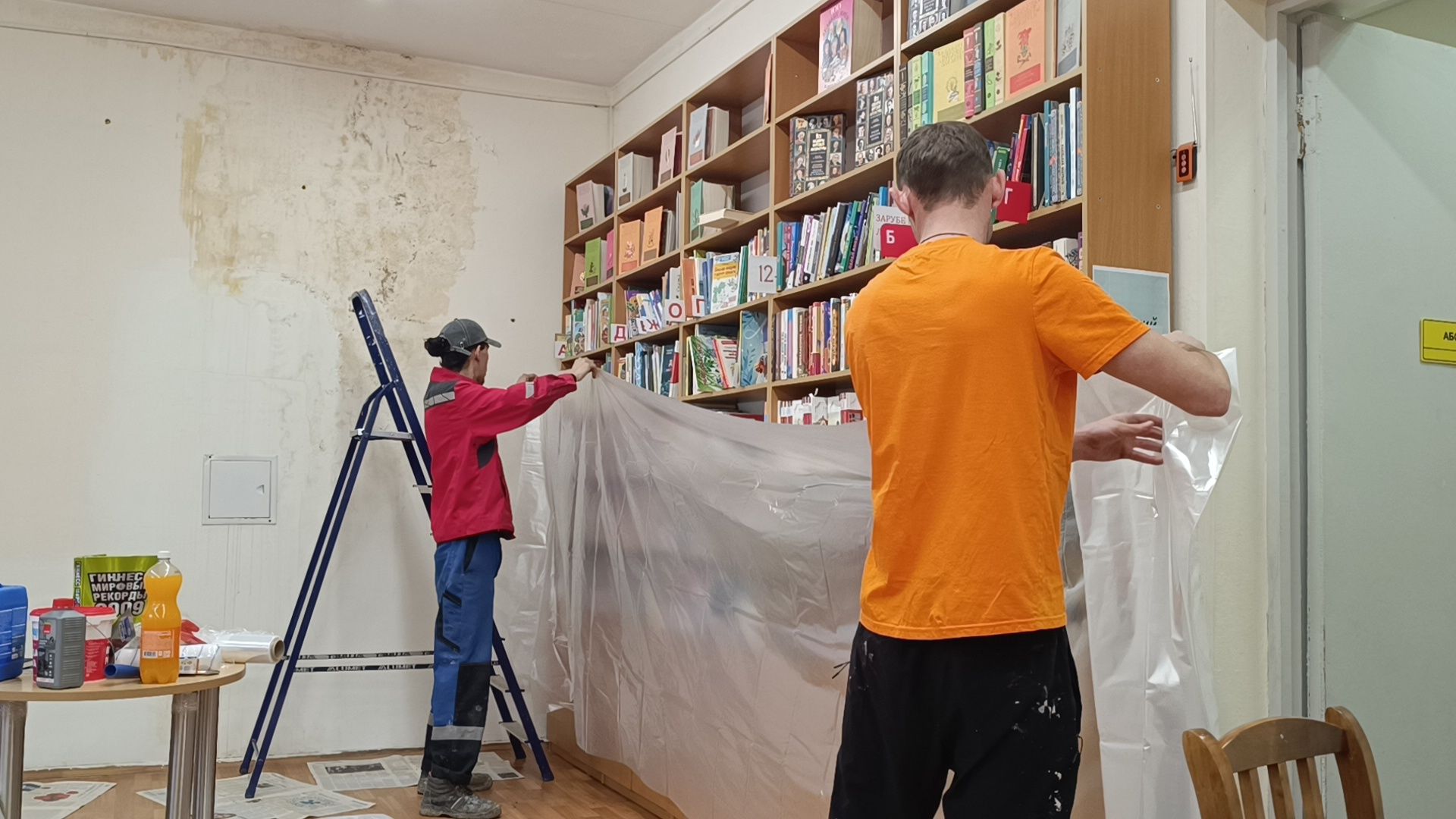 библиотека, ремонт, лобня,