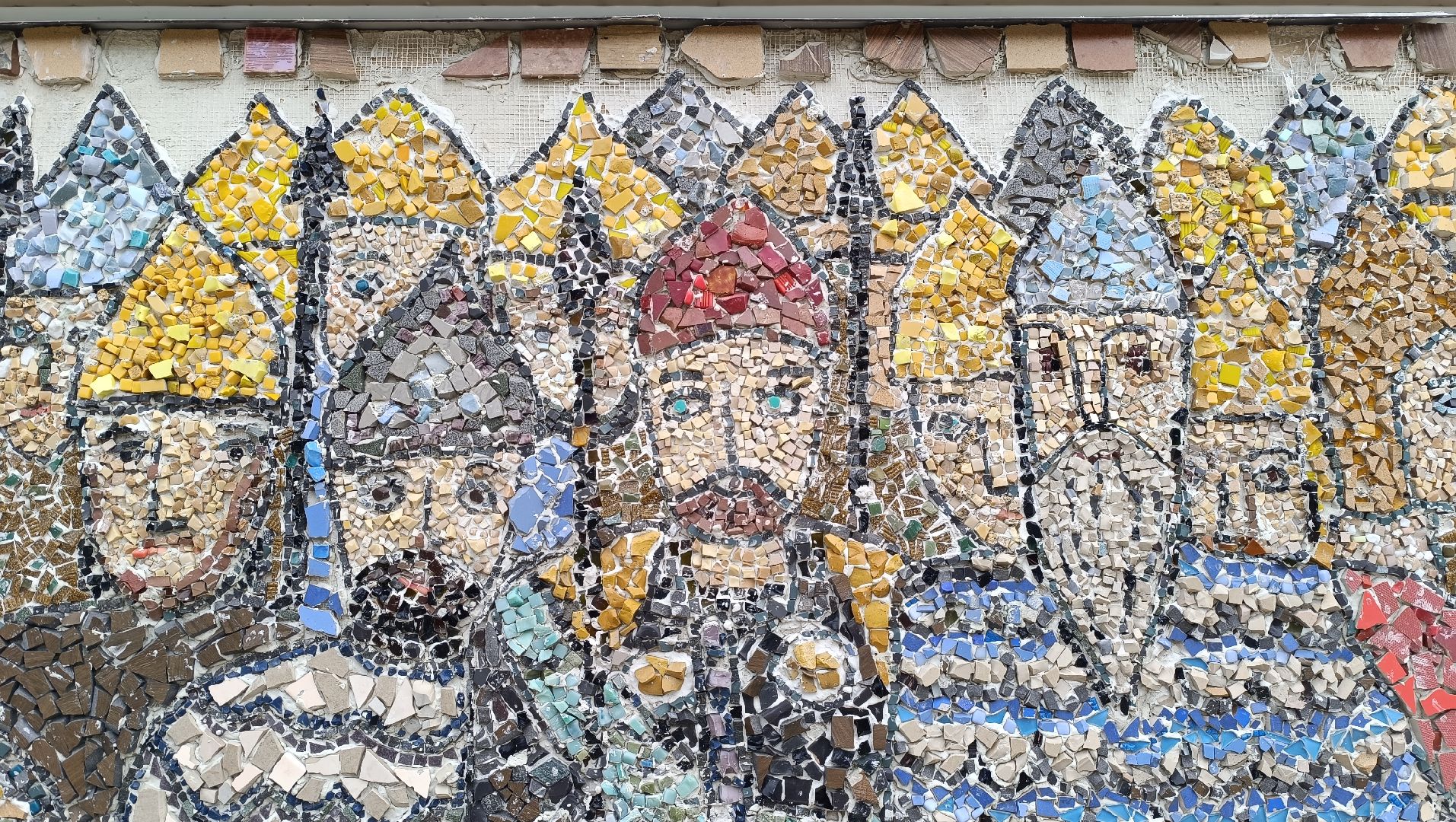 Лобня, мозаика, выставка