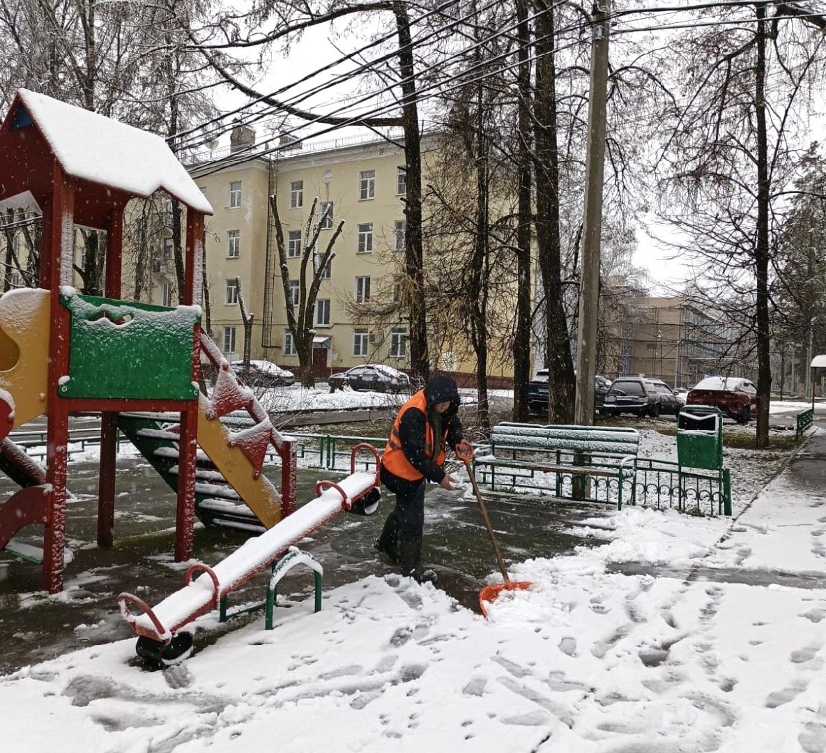 наро-фоминск, наро-фоминский городской округ, мбу благоустройство и дорожное хозяйство, уборка снега, жкх наро-фоминска,