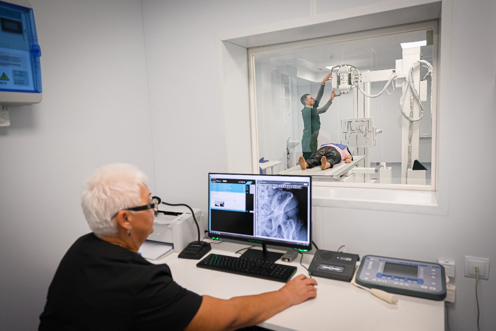 клин, общество, медицина, новое медоборудование, рентген-кабинет, подмосковье,