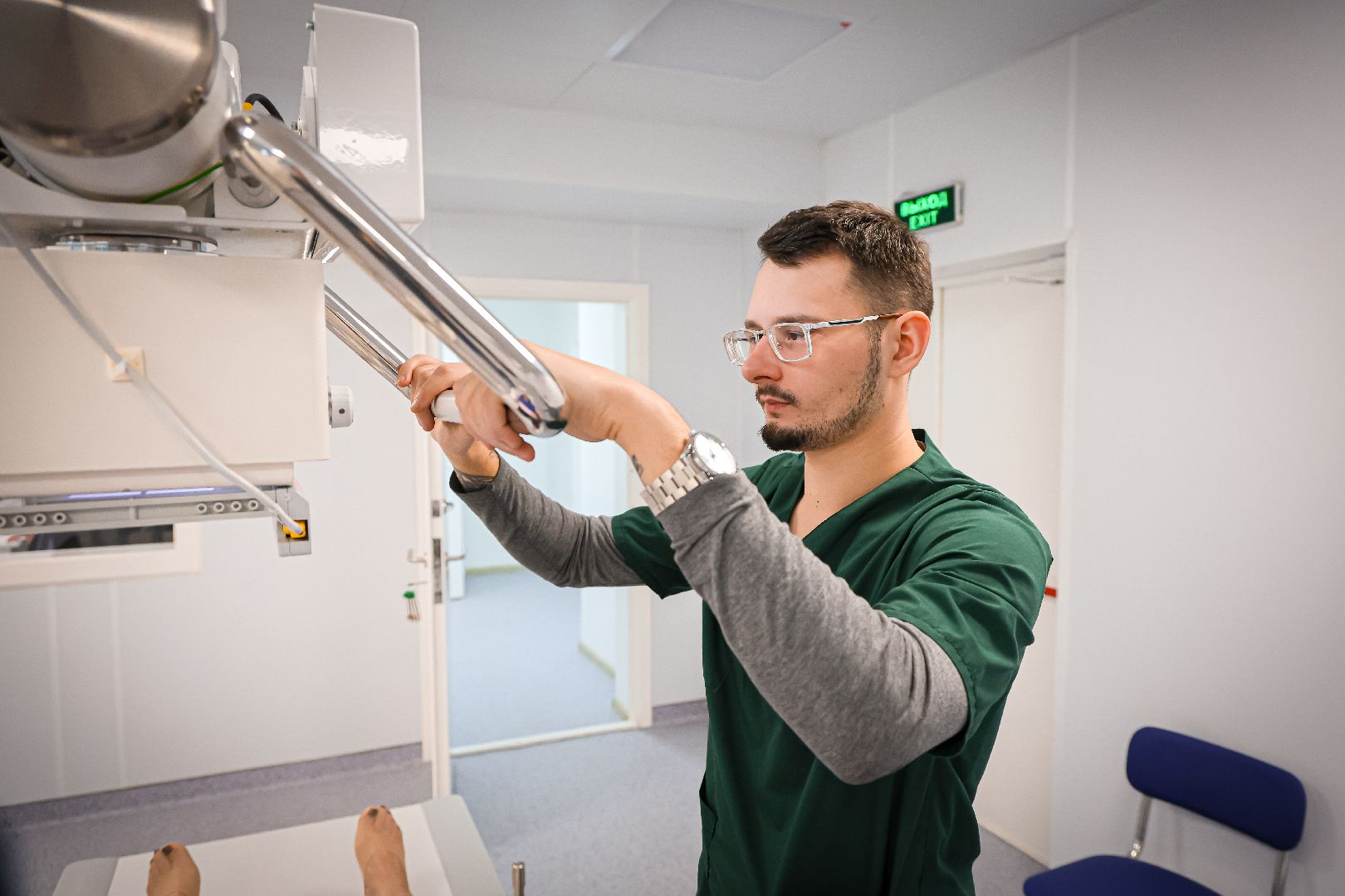 клин, общество, медицина, новое медоборудование, рентген-кабинет, подмосковье,