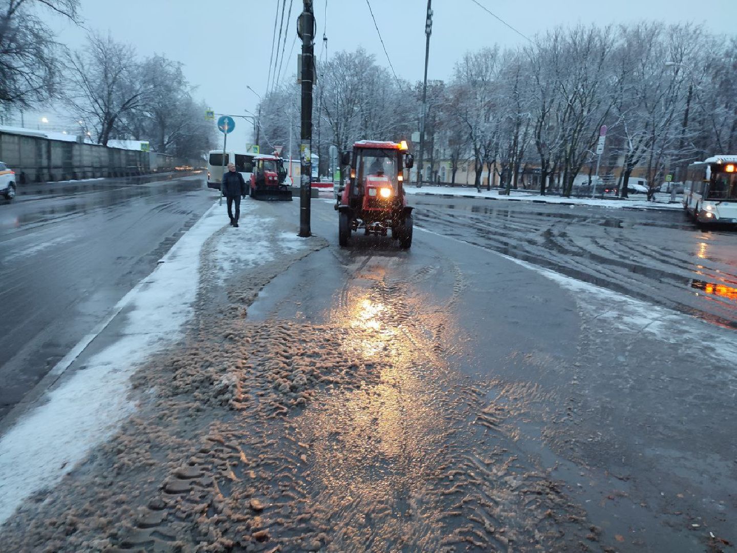 люберцы, первый снег, расчистка снега,