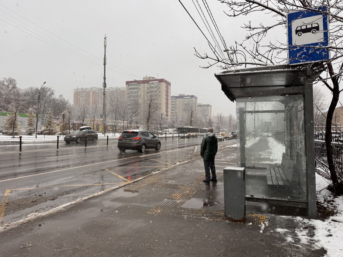 Первый снег, Одинцово, Одинцовское ДРСУ, Полная готовность ,