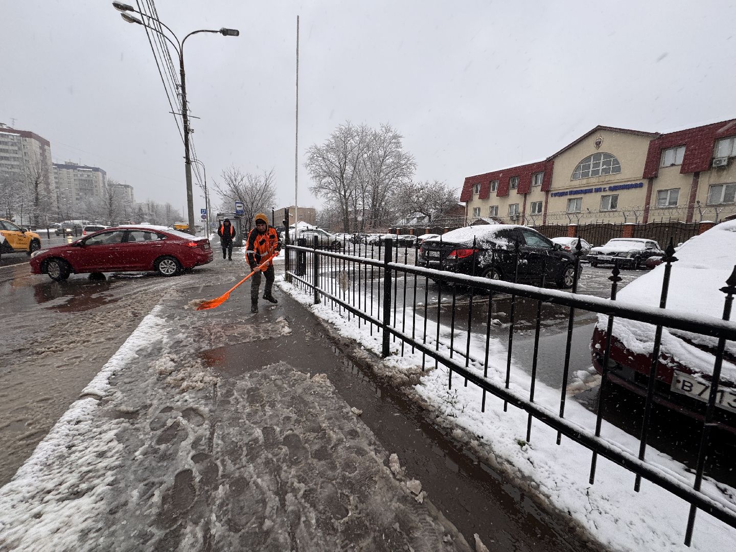 Первый снег, Одинцово, Одинцовское ДРСУ, Полная готовность ,