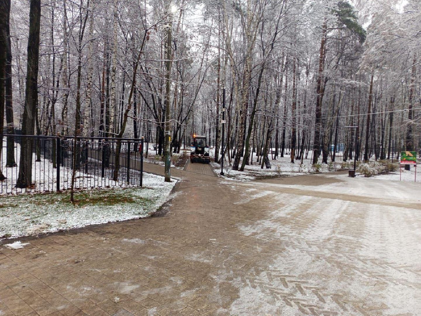 люберцы, комбинат по благоустройству, уборка снега,