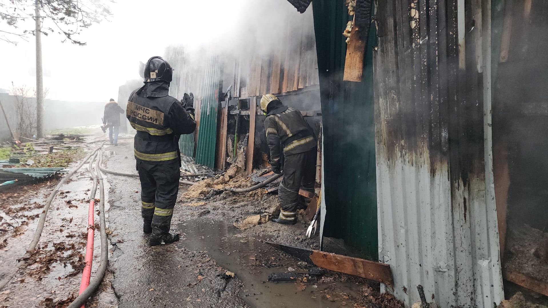 мытищи, пожар,