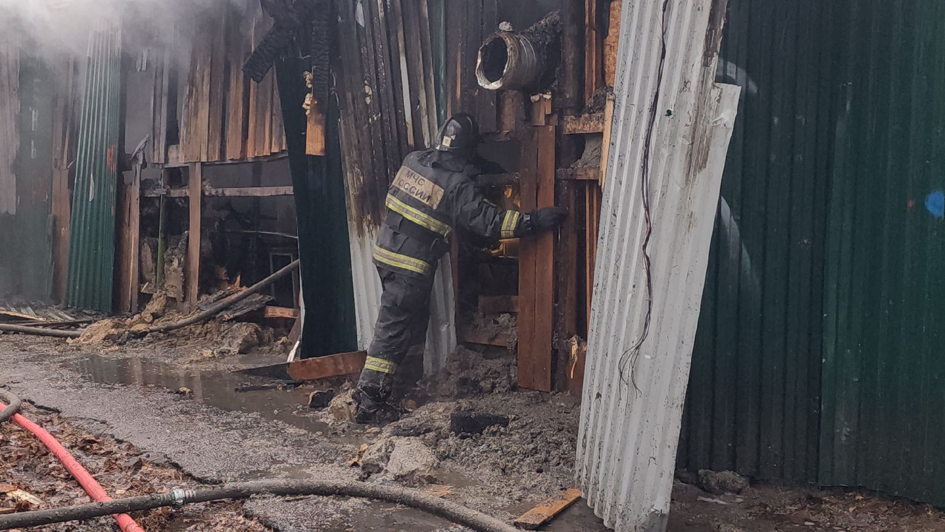 мытищи, пожар,